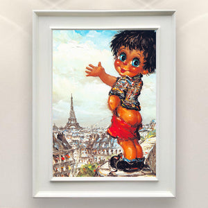 Gamin Pipi Paris | Tableau de collection - Petits Poulbots